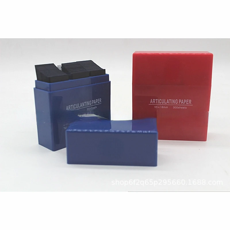 300 Pcs Bite Paper Dental Bite Paper Blue Bite Paper Dental Materials Dental Instruments Dental Test Strips
300 Pcs Bite Paper Dental Bite Paper Blue Bite Paper Dental Materials Dental Instruments Dental Test Strips