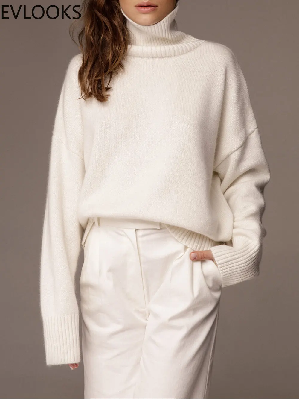 Fatika Women Turtleneck Sweater Female Pullovers Vintage Warm Jumper Basic New Knitted Autumn Winter Lazy Oaf Top
Fatika Women Turtleneck Sweater Female Pullovers Vintage Warm Jumper Basic New Knitted Autumn Winter Lazy Oaf Top