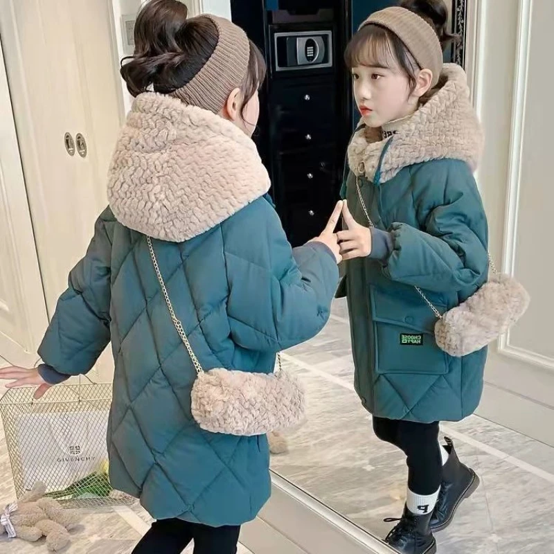 Baby Winter Jacket Parkas for Girls Child Down Cotton Jacket Foreign Style Plush Coats Kids Korean Version Outerwear 14 Years
Baby Winter Jacket Parkas for Girls Child Down Cotton Jacket Foreign Style Plush Coats Kids Korean Version Outerwear 14 Years