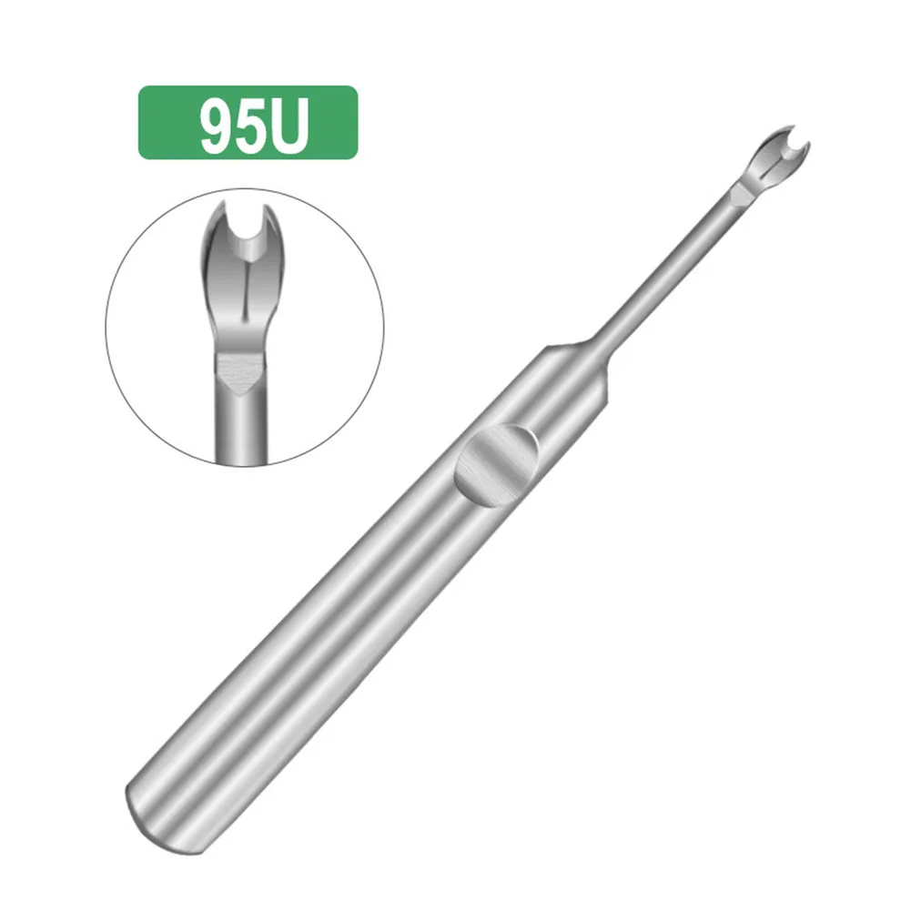 95/115mm Leather Stitching Skiving Tool U/V Shape Stainless Steel Groover Trimmer For Leather Edge Skiving DIY Hand Tool
95/115mm Leather Stitching Skiving Tool U/V Shape Stainless Steel Groover Trimmer For Leather Edge Skiving DIY Hand Tool