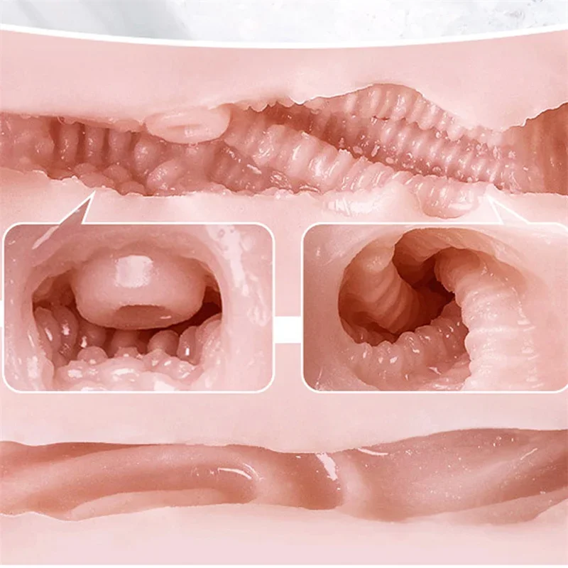 Анальная пробка Мужской мастурбатор на присосках порно-игрушки секс-игрушки для мужчин Реалистичная Вагина горячий конский хвост мужские игрушки для мастурбации