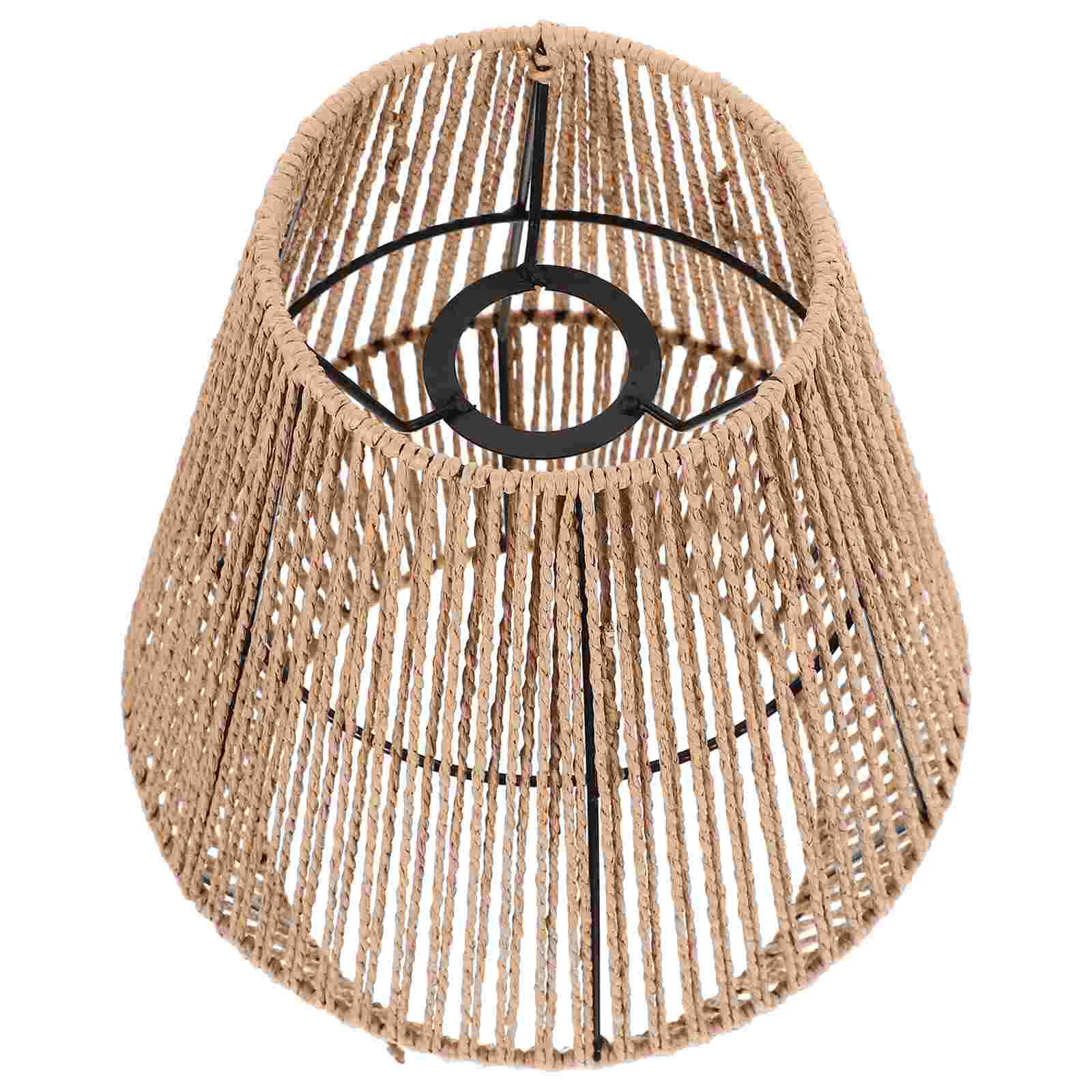 Boho Rattan Pendant Light Cover Handwoven Wicker Cage Ceiling Mounted Lamp Shade
Boho Rattan Pendant Light Cover Handwoven Wicker Cage Ceiling Mounted Lamp Shade