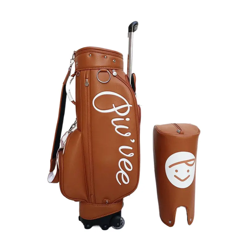 Professional Pivvee Golf Stand Bags Brown Black Standard Waterproof PU Travel Sport Package Large Capacitytraining Accessory
Professional Pivvee Golf Stand Bags Brown Black Standard Waterproof PU Travel Sport Package Large Capacitytraining Accessory