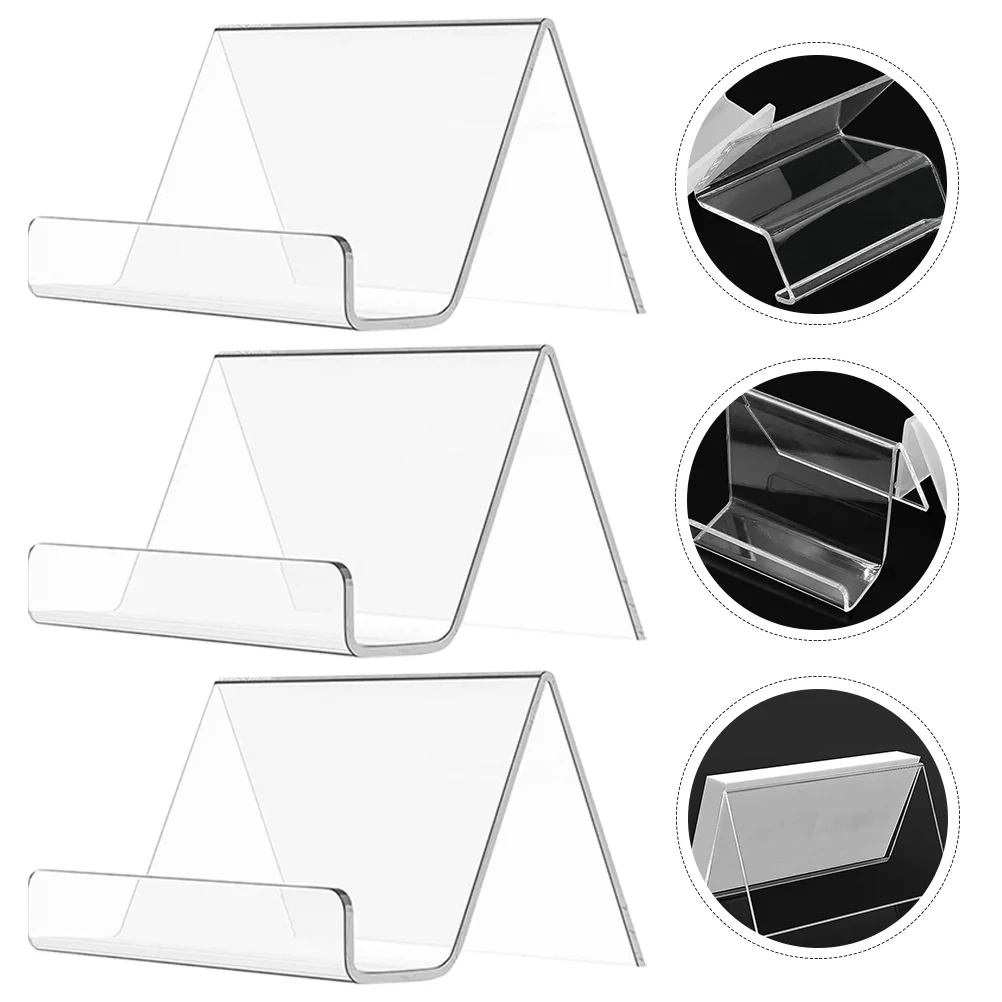 6 Pcs Business Card Display Stand Name Shelf Cards Holder Desk Acrylic Organizer Office Small Wallet
6 Pcs Business Card Display Stand Name Shelf Cards Holder Desk Acrylic Organizer Office Small Wallet
