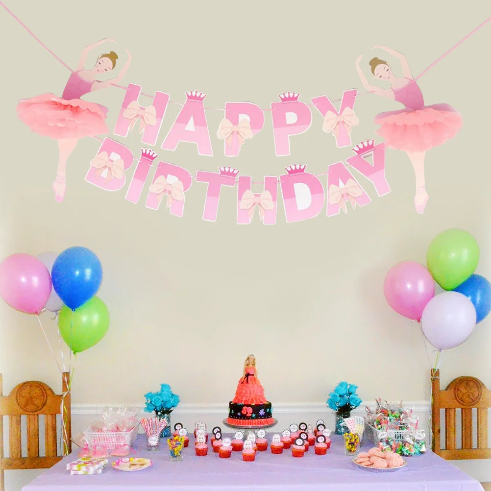 Banner Party Bunting Decoration Garland Ballet Wedding Favors Supplies Decorations Shower Bridal Dancer Flag Dance Happy Room
Banner Party Bunting Decoration Garland Ballet Wedding Favors Supplies Decorations Shower Bridal Dancer Flag Dance Happy Room