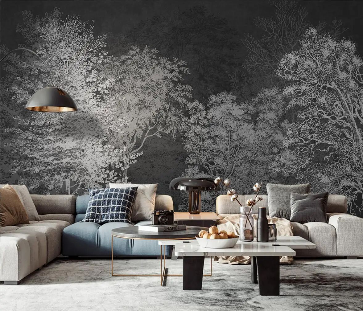 

beibehang Custom abstract forest woods Mural Wallpaper 3D Art Wallpapers for Living Room TV Sofa Background photo Wall Painting