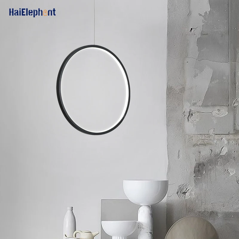 Simple Ring LED Pendant Lights For Dining Study Room Bedroom Bedside Foyer Table Kitchen Black Gold White Lamps Indoor Lighting
Simple Ring LED Pendant Lights For Dining Study Room Bedroom Bedside Foyer Table Kitchen Black Gold White Lamps Indoor Lighting