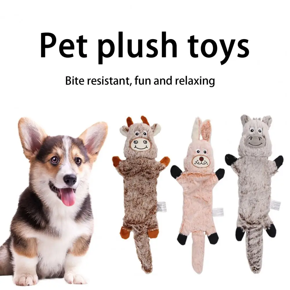 Eco-friendly Polyester Scratch-resistant Rabbit/Cow/Donkey Chew Plush Cartoon Toy for Home Dog Chew Toy Dog Chew Toy
Eco-friendly Polyester Scratch-resistant Rabbit/Cow/Donkey Chew Plush Cartoon Toy for Home Dog Chew Toy Dog Chew Toy
