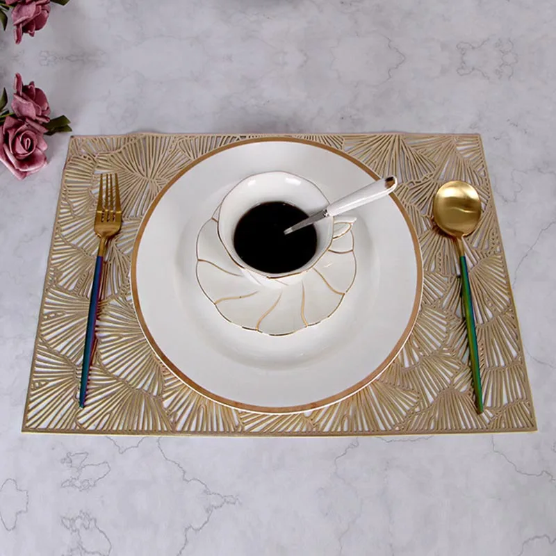 Rectangle Placemats For Dining Table Dishes Mat PVC Hollow Mat In Kitchen Accessories Cup Coaster Modern Nordic Home Decorative
Rectangle Placemats For Dining Table Dishes Mat PVC Hollow Mat In Kitchen Accessories Cup Coaster Modern Nordic Home Decorative