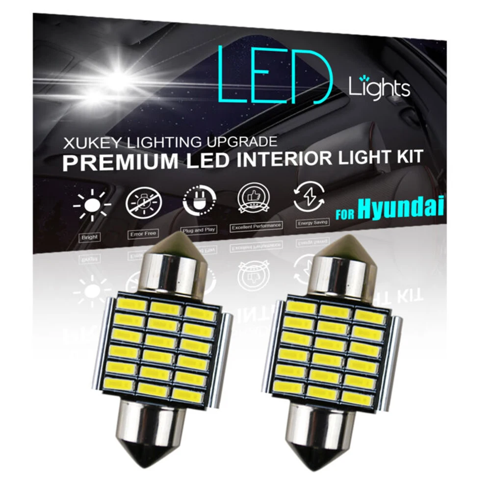2 PCS Car LED Dome Light White DC12V 31MM 30MM FESTOON 18SMD LED Interior Dome Map Bulb Globe Llight 4WD Car Accessories
2 PCS Car LED Dome Light White DC12V 31MM 30MM FESTOON 18SMD LED Interior Dome Map Bulb Globe Llight 4WD Car Accessories