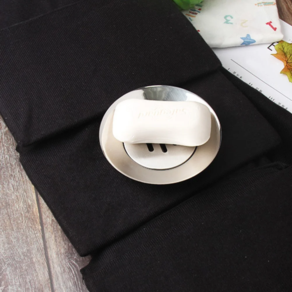 Round Soap Dish Stainless Steel Soap Holder Bathroom Shower Double Layer Draining Soap Box(Silver/12x12cm)
Round Soap Dish Stainless Steel Soap Holder Bathroom Shower Double Layer Draining Soap Box(Silver/12x12cm)