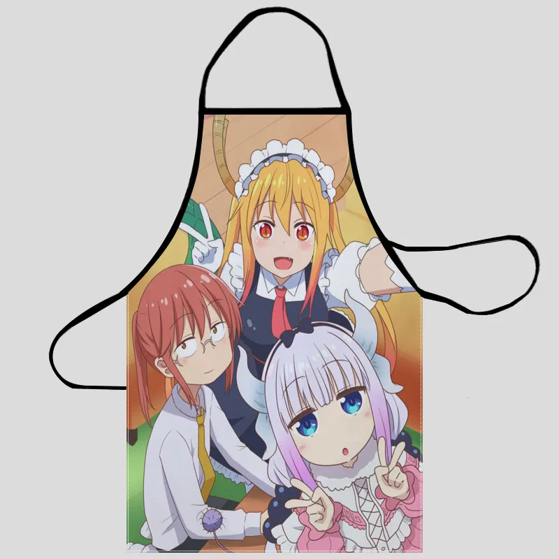 Новые фартуки Kobayashi-san Chi без горничной, Кухонные фартуки для женщин, ткань Оксфорд, чистящие передники, домашнее приготовление еды
Новые фартуки Kobayashi-san Chi без горничной, Кухонные фартуки для женщин, ткань Оксфорд, чистящие передники, домашнее приготовление еды