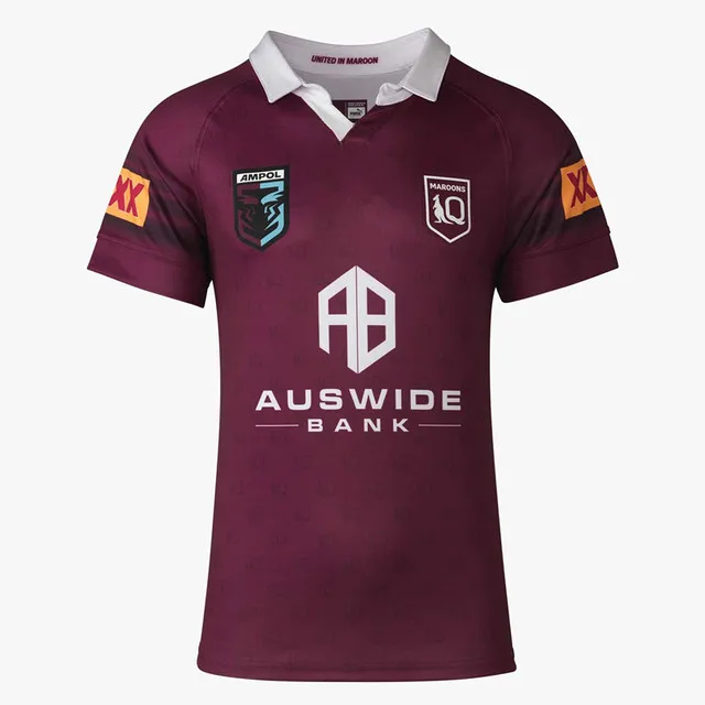 QLD Maroons 2023 Men's Home Jersey 2023/24 QUEENSLAND MAROONS STATE OF ORIGIN RUGBY TRAINING JERSEY SHORTS size S-5XL
QLD Maroons 2023 Men's Home Jersey 2023/24 QUEENSLAND MAROONS STATE OF ORIGIN RUGBY TRAINING JERSEY SHORTS size S-5XL