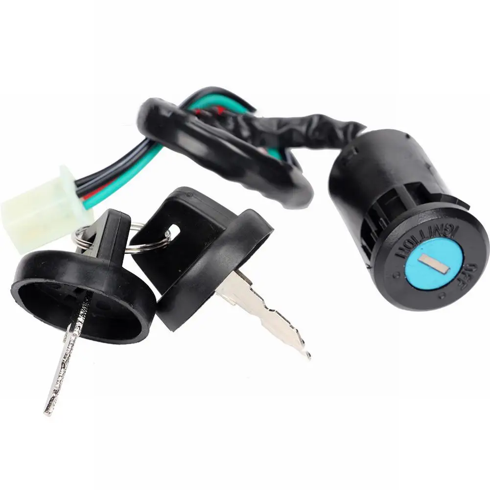50-250CC Start Ignition Switch Key Waterproof ABS Black For Motocross ATV Dirt Bike 4-wheel 4 Wire 50-250CC Accessories
50-250CC Start Ignition Switch Key Waterproof ABS Black For Motocross ATV Dirt Bike 4-wheel 4 Wire 50-250CC Accessories