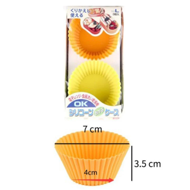 3Pcs/Set Silicone Cake Mold Muffin Bento Dish Cup Kitchen Tools Accessories Baked Cake Mold Kit Kitchen Tools Accessories
3Pcs/Set Silicone Cake Mold Muffin Bento Dish Cup Kitchen Tools Accessories Baked Cake Mold Kit Kitchen Tools Accessories