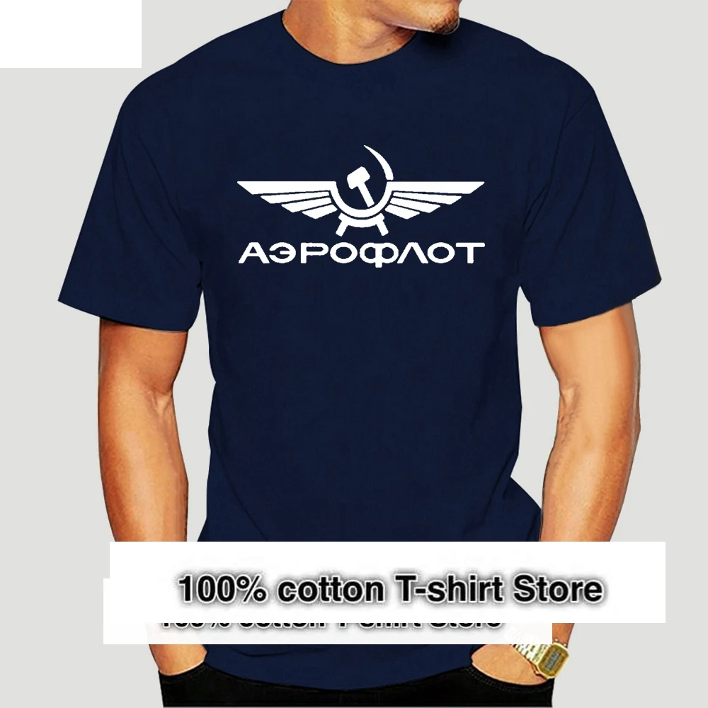 New Russian Soviet Airlines Aeroflot Men's Black T-shirt Casual Cotton Short Sleeve T Shirt Tees Top Harajuku Streetwear 2178K
New Russian Soviet Airlines Aeroflot Men's Black T-shirt Casual Cotton Short Sleeve T Shirt Tees Top Harajuku Streetwear 2178K