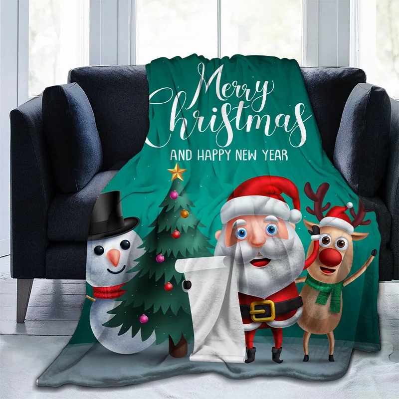 Santa Claus Elk Throw Blanket for Couch Bed Winter Super Soft Cozy Microfiber Couch Blanket Christmas Decorative Couch Sofa Gift
Santa Claus Elk Throw Blanket for Couch Bed Winter Super Soft Cozy Microfiber Couch Blanket Christmas Decorative Couch Sofa Gift