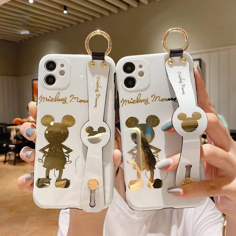 Disney Mickey Minnie phone case For iPhone13 11 pro max 12mini 12pro max 12 Pro Wrist Strap soft kawayi couple Glossy phone case
Disney Mickey Minnie phone case For iPhone13 11 pro max 12mini 12pro max 12 Pro Wrist Strap soft kawayi couple Glossy phone case