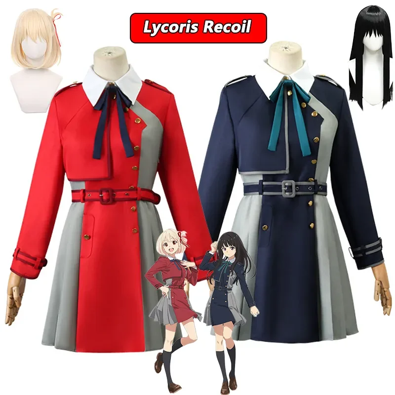 Женский костюм для косплея Takina Inoue из аниме Lycoris Recoil nishikier Chisato, костюм для косплея, Униформа, парик, костюмы на Хэллоуин для женщин и девочек
Женский костюм для косплея Takina Inoue из аниме Lycoris Recoil nishikier Chisato, костюм для косплея, Униформа, парик, костюмы на Хэллоуин для женщин и девочек