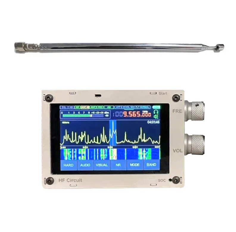 1.10D 50K -2GHZ Malachite Malahiteam SDR Radio DSP SDR Receiver AM/SSB/NFM/WFM+Speaker + Battery +Metal Case + Expansion Board
1.10D 50K -2GHZ Malachite Malahiteam SDR Radio DSP SDR Receiver AM/SSB/NFM/WFM+Speaker + Battery +Metal Case + Expansion Board