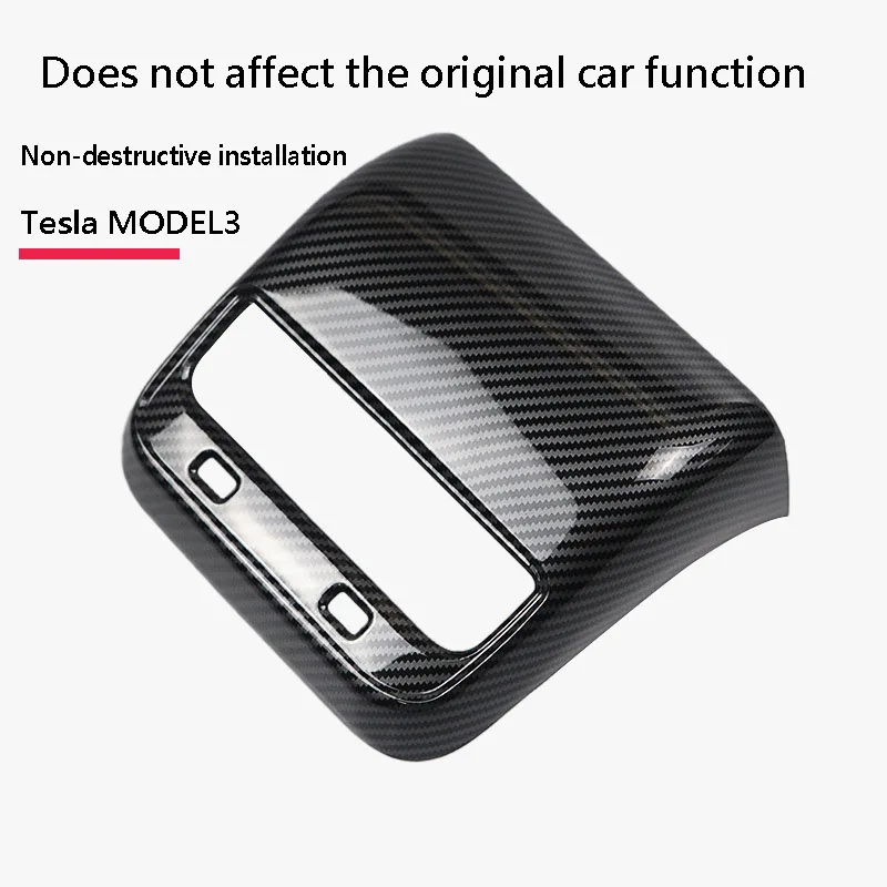 Suitable for Tesla model3 rear air outlet anti-kick sticker protective cover decorative panel modification accessories
Suitable for Tesla model3 rear air outlet anti-kick sticker protective cover decorative panel modification accessories