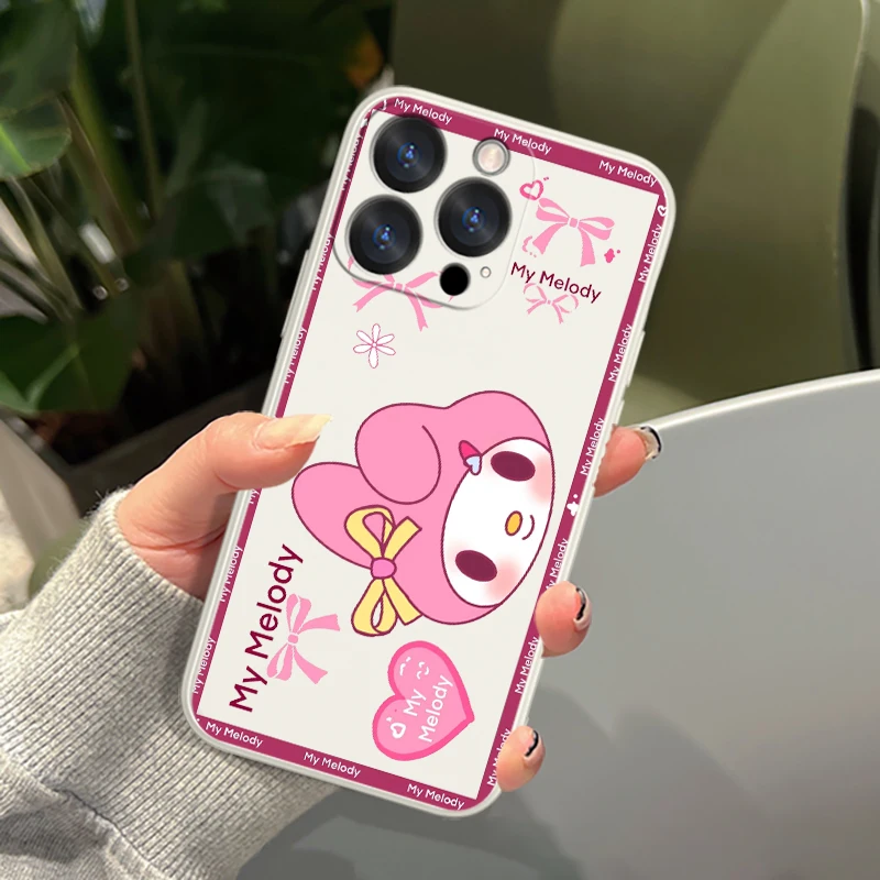 Sanrio Melody Cute Anime Case For Apple iPhone 14 13 12 Mini 11 Pro XS MAX XR X 8 7 6S SE Plus Liquid Rope Phone Cover Core
Sanrio Melody Cute Anime Case For Apple iPhone 14 13 12 Mini 11 Pro XS MAX XR X 8 7 6S SE Plus Liquid Rope Phone Cover Core