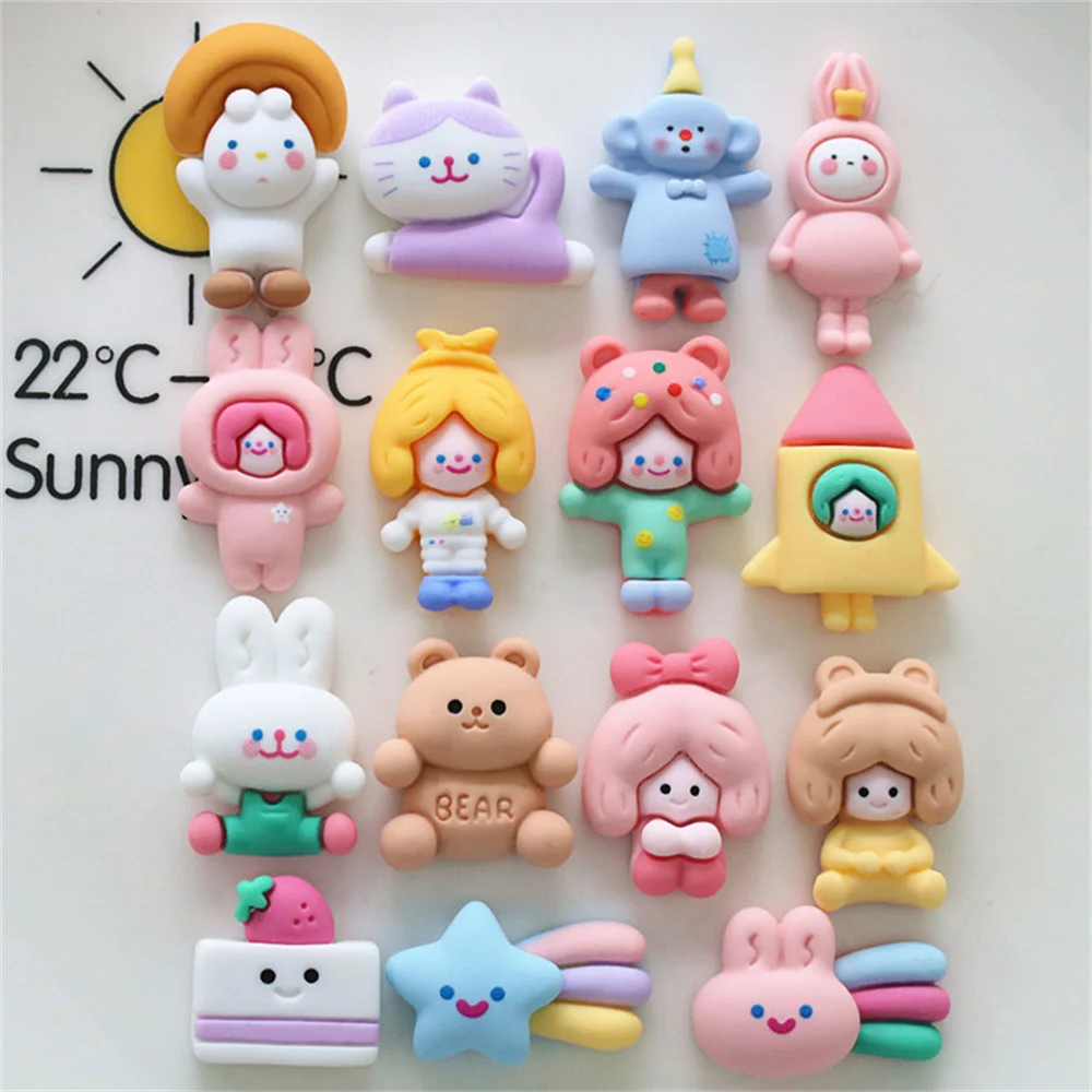 20Pcs Cartoon Mix Resin Accessories Rabbit Cat Star Kawaii DIY Scrapbook Art Embellishments Phone Shell Water Cup Patch Material
20Pcs Cartoon Mix Resin Accessories Rabbit Cat Star Kawaii DIY Scrapbook Art Embellishments Phone Shell Water Cup Patch Material
