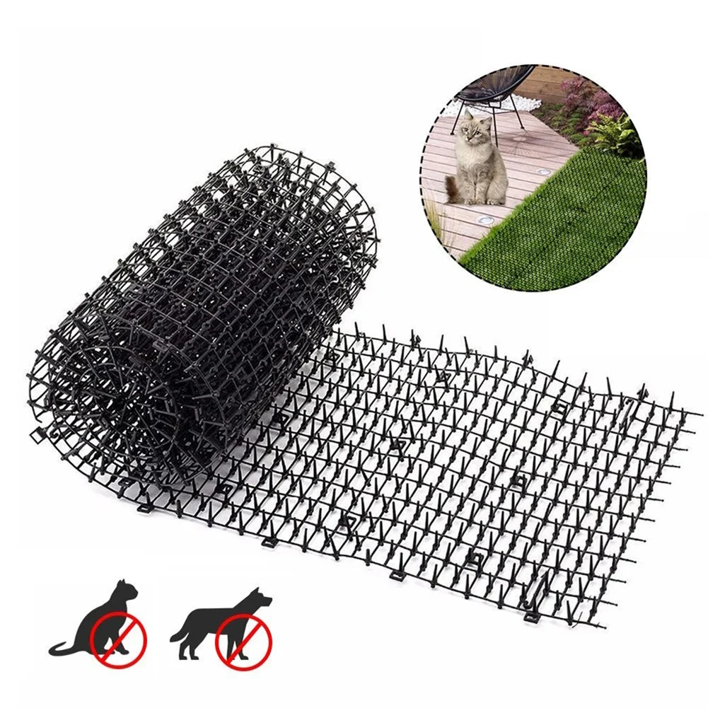 1PCS 400x30 Cm Cat Scat Mat Repellent Mat Anti-Cat With Prickle Strips Spikes Straps Keep Cat Dog Away Digging Pest Control
1PCS 400x30 Cm Cat Scat Mat Repellent Mat Anti-Cat With Prickle Strips Spikes Straps Keep Cat Dog Away Digging Pest Control