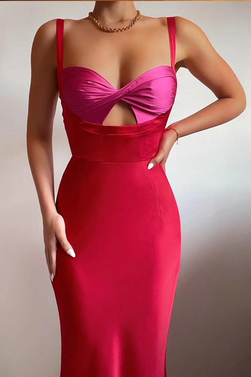 wsevypo Elegant Party Dress Women Suspender Twist Cutout Midi Dress Vintage Evening Vestidos Ladies High Waist A-Line Dress
wsevypo Elegant Party Dress Women Suspender Twist Cutout Midi Dress Vintage Evening Vestidos Ladies High Waist A-Line Dress
