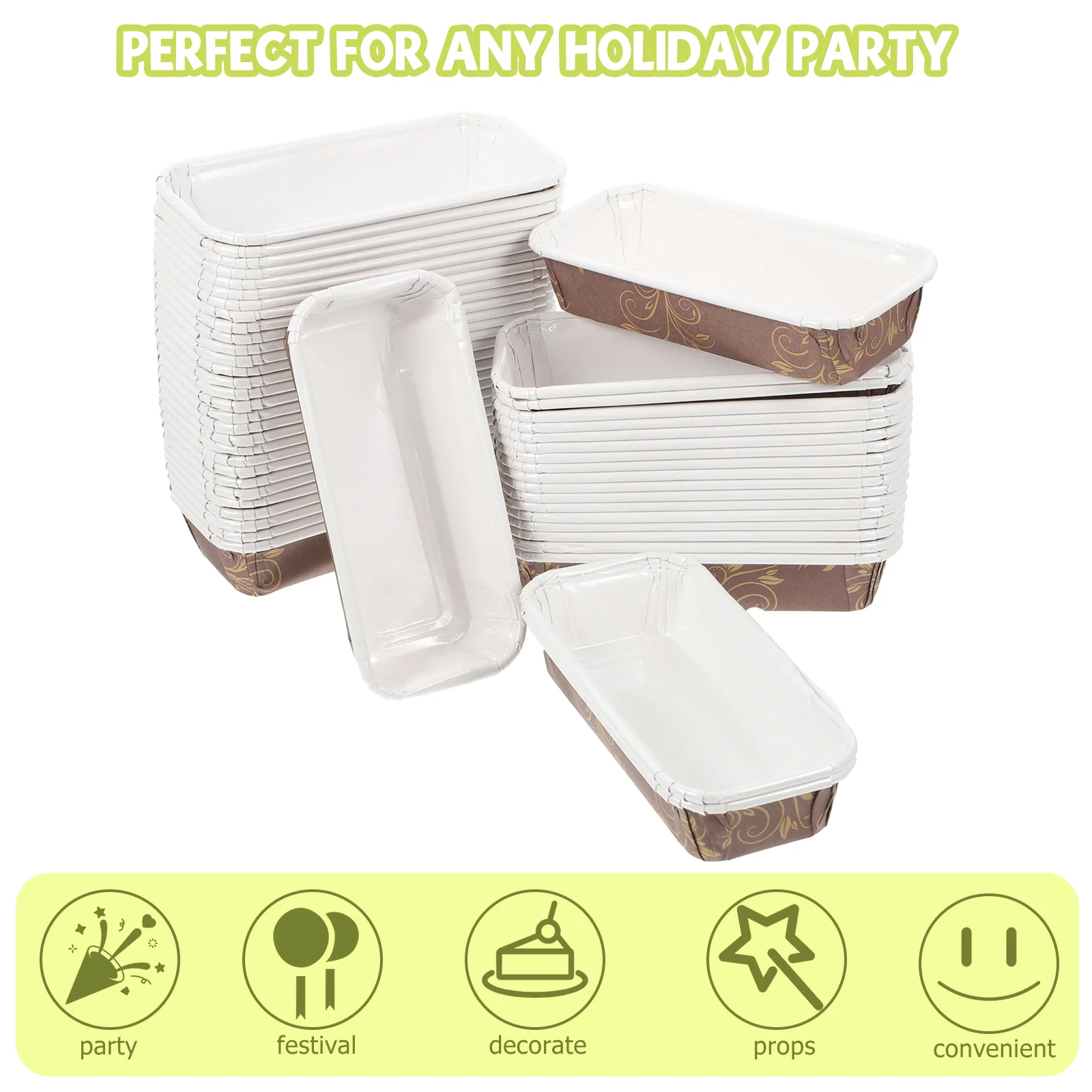 Disposable Paper Loaf Pans Rectangular Cake Trays Non-Stick Baking Pan Toasting Accessories
Disposable Paper Loaf Pans Rectangular Cake Trays Non-Stick Baking Pan Toasting Accessories