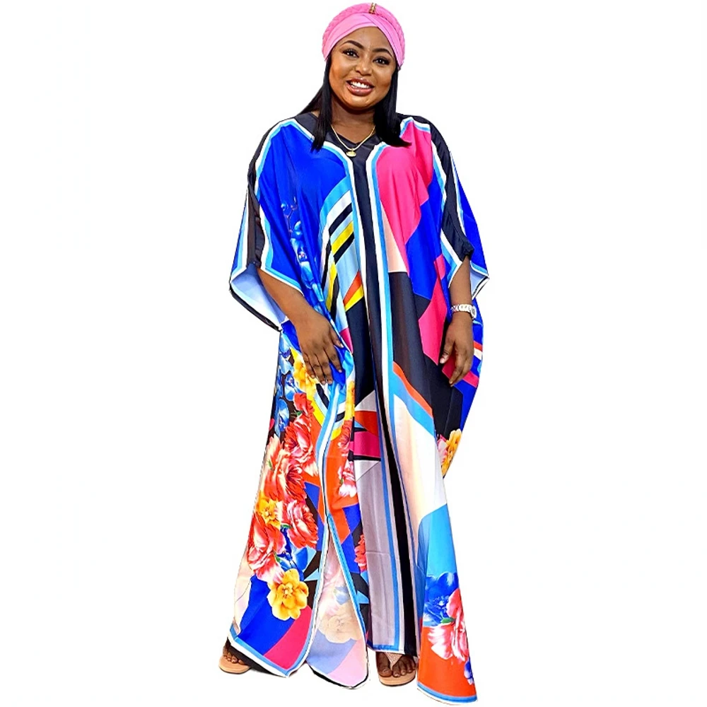 Boubou Africain Femme African Print Dashiki Clothes Muslim Fashion Abaya Women Batwing Sleeve Ankara Dresses Girl Party Dress
Boubou Africain Femme African Print Dashiki Clothes Muslim Fashion Abaya Women Batwing Sleeve Ankara Dresses Girl Party Dress