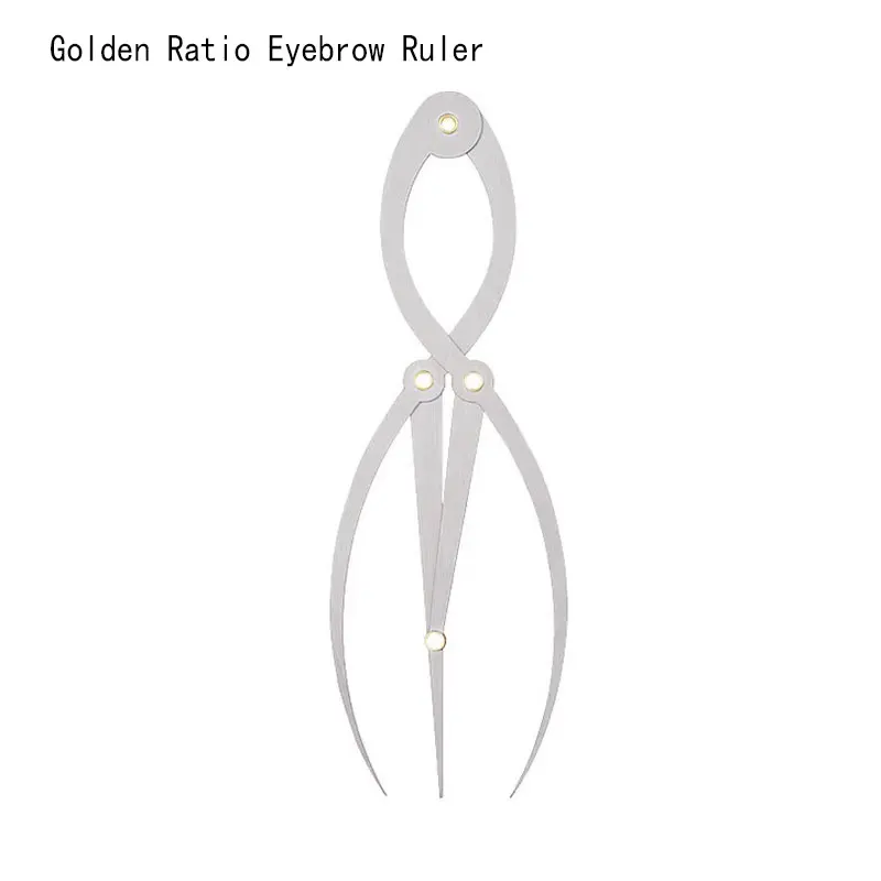 Золотое соотношение для бровей из нержавеющей стали, средство для измерения косметики, Трехточечное позиционирование, карта балансировки ...
Золотое соотношение для бровей из нержавеющей стали, средство для измерения косметики, Трехточечное позиционирование, карта балансировки ...