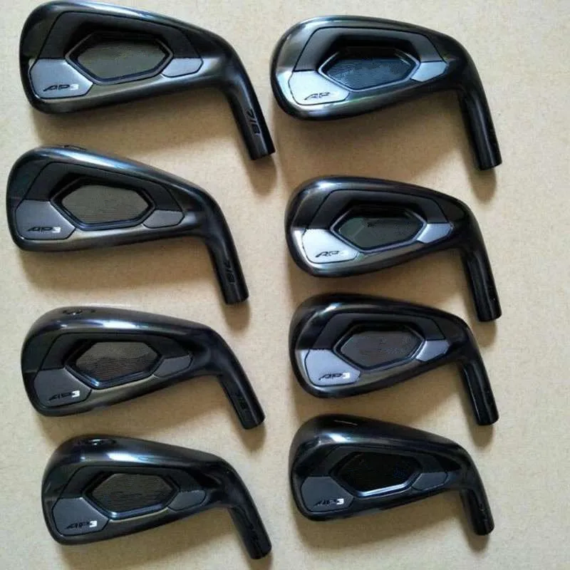 

Black AP3 718 Iron Set AP3 718 Golf Forged Irons AP3 718 Golf Clubs 3-9P R/S Flex Steel/Graphite Shaft With Head Cover