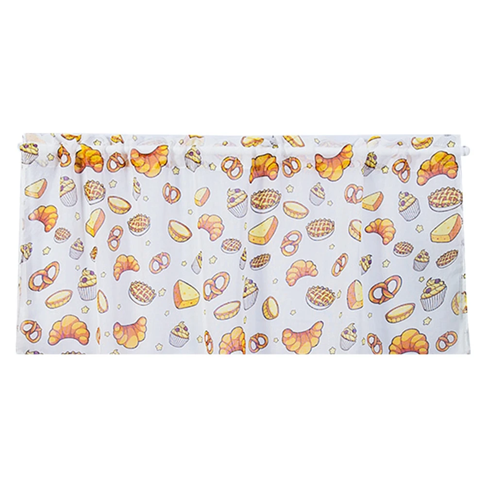 Cartoon Printing Bread Pattern Curtain Short Curtain for Bedroom Kitchen Cabinet Decoration
Cartoon Printing Bread Pattern Curtain Short Curtain for Bedroom Kitchen Cabinet Decoration