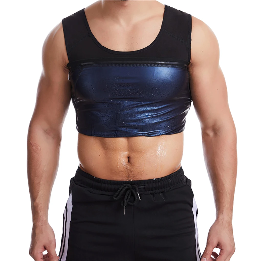 Blue Compress Tank Top For Men - Breathable Fabric For Effective Slimming Effect Stretchy Fabric PU Men Slimming
Blue Compress Tank Top For Men - Breathable Fabric For Effective Slimming Effect Stretchy Fabric PU Men Slimming