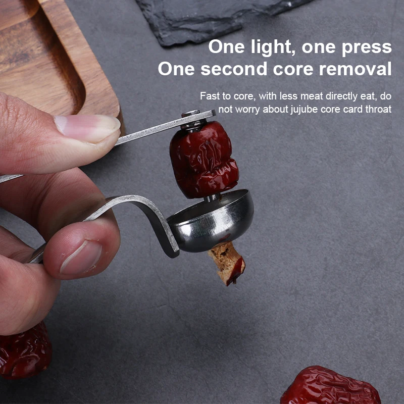 1Pcs Red Dates Corers Stainless Steel Jujube Kernel Remover Fruit Seed Core Digging Tools Nuclear Separator Kitchen Gadget
1Pcs Red Dates Corers Stainless Steel Jujube Kernel Remover Fruit Seed Core Digging Tools Nuclear Separator Kitchen Gadget