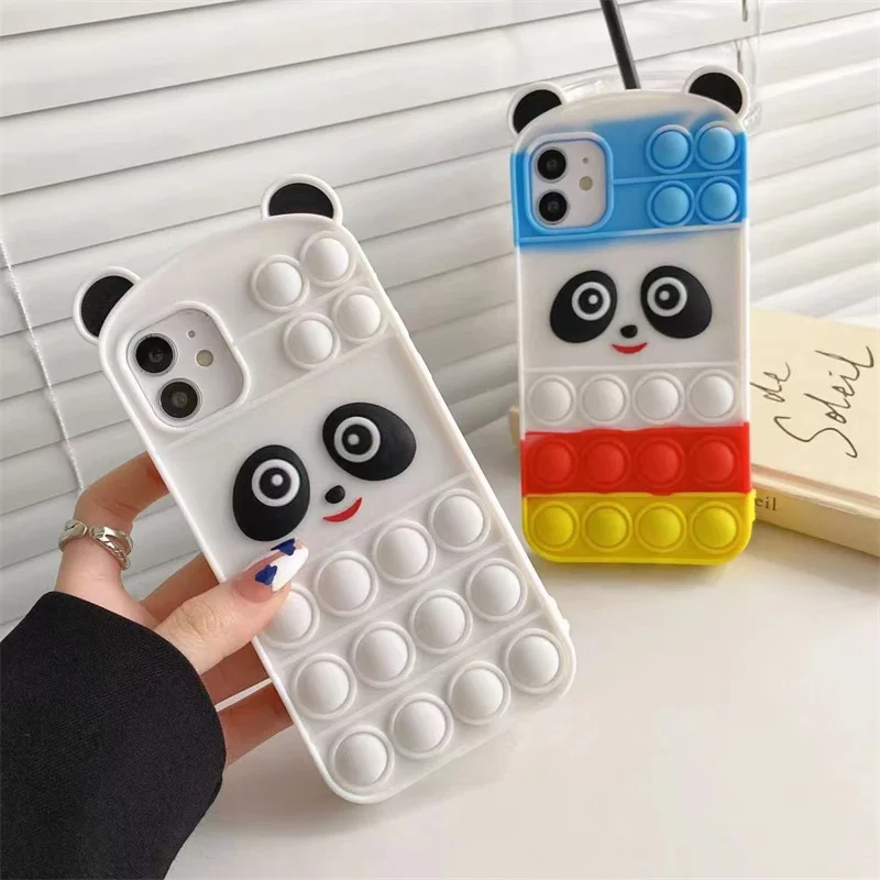 Relieve Pressure Cute Panda Phone Case For iphone 13 Mini 12Pro 11 XS Max XR X 8 7 6 6S Plus Shockproof Silicone Soft Back Cover
Relieve Pressure Cute Panda Phone Case For iphone 13 Mini 12Pro 11 XS Max XR X 8 7 6 6S Plus Shockproof Silicone Soft Back Cover
