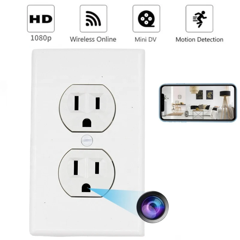 Мини-камера с разрешением 1080P HD и поддержкой Wi-Fi
Мини-камера с разрешением 1080P HD и поддержкой Wi-Fi