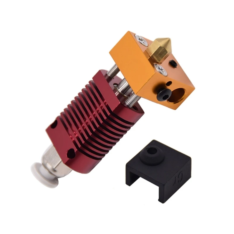 For Ender3 3D Printer Assembled Extruder HotEnd 0.4mm Nozzle Low Friction Extruder Hotend Heating Block
For Ender3 3D Printer Assembled Extruder HotEnd 0.4mm Nozzle Low Friction Extruder Hotend Heating Block