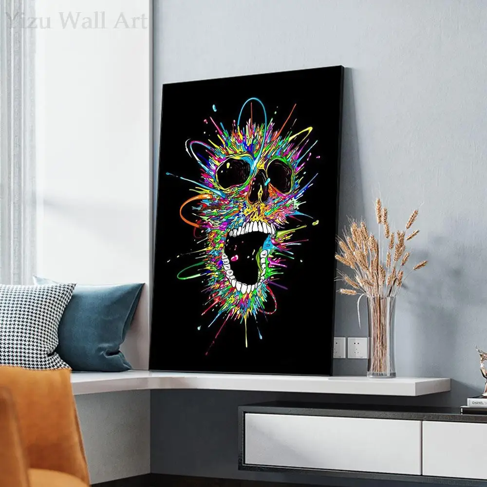 Skeleton Abstract Wall Art Poster Pictures Prints Artwork Colourful Personalized Canvas Interior Paintings Room Decoration
Skeleton Abstract Wall Art Poster Pictures Prints Artwork Colourful Personalized Canvas Interior Paintings Room Decoration