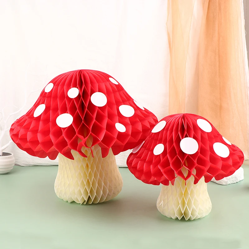 Mushroom Honeycomb Ball Woodland Animal Party Decoration Paper Flower Ball Kids Adults Happy Jungle Safari Party Decor
Mushroom Honeycomb Ball Woodland Animal Party Decoration Paper Flower Ball Kids Adults Happy Jungle Safari Party Decor