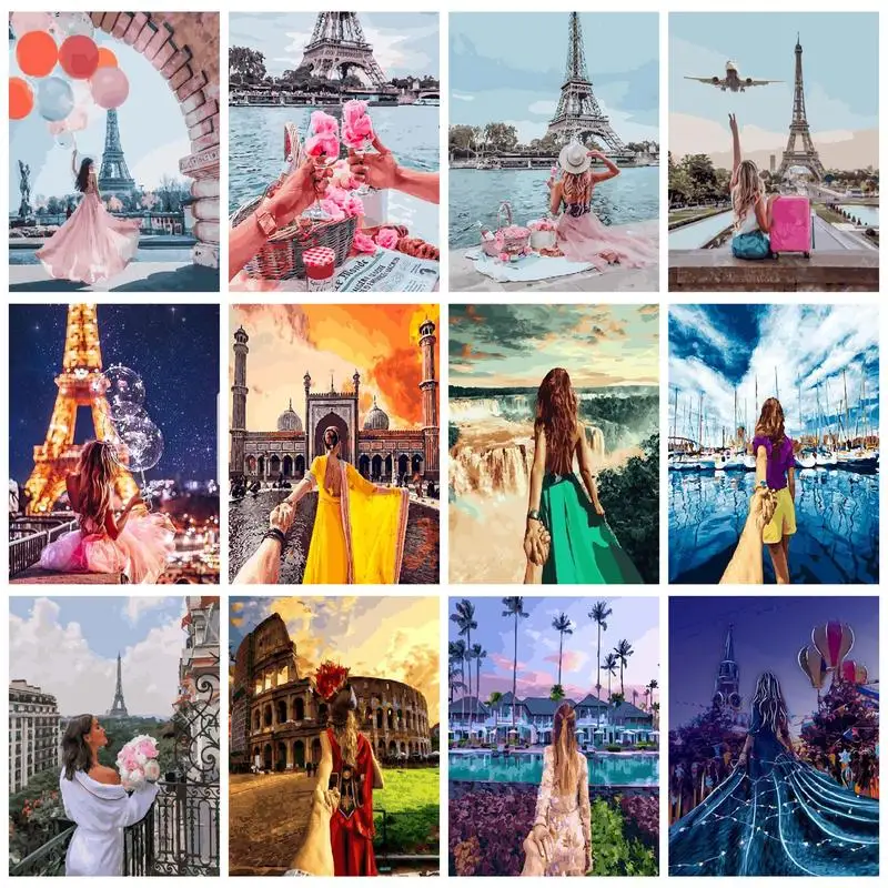 RUOPOTY Oil Painting By Numbers Handicraft Picture Drawing Towers Girls Diy Crafts On Canvas Gift For Adults Art Supplies Wall
RUOPOTY Oil Painting By Numbers Handicraft Picture Drawing Towers Girls Diy Crafts On Canvas Gift For Adults Art Supplies Wall