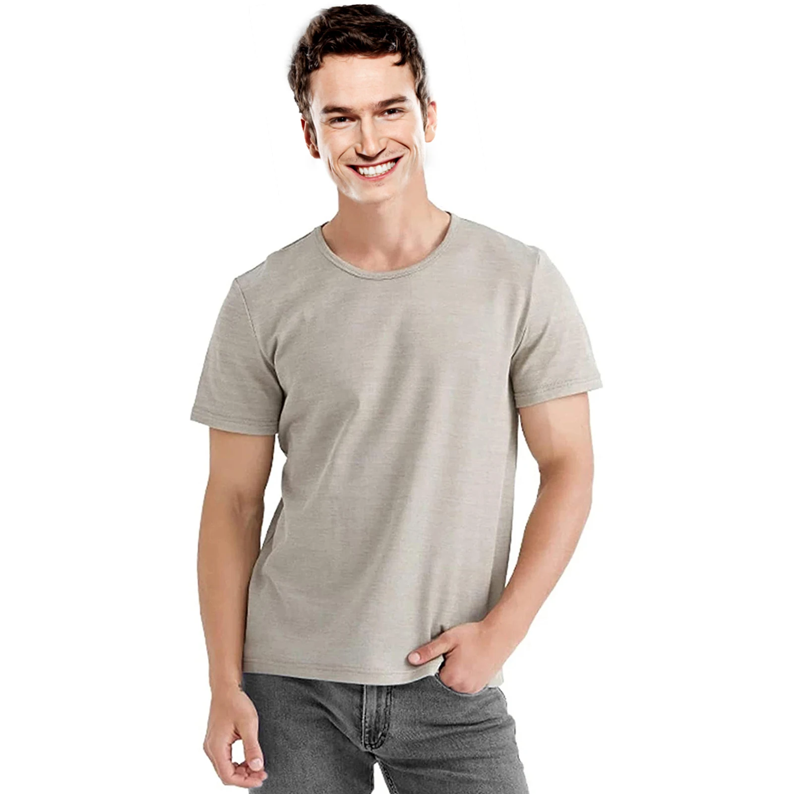 Genuine Electromagnetic Radiation Protective Clothing Computer/Mobile Phone/TV EMF Shielding 100% Silver Fiber T-shirt
Genuine Electromagnetic Radiation Protective Clothing Computer/Mobile Phone/TV EMF Shielding 100% Silver Fiber T-shirt