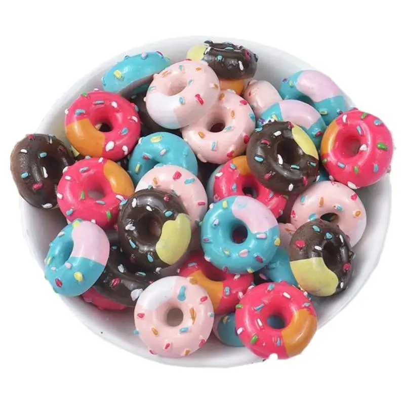 10PCS Mixed Colorful Resin Imitation Doughnut DIY Crafts Mobile Phone Shell Material Scrapbooking Hairpin Nail Decor Accessorise
10PCS Mixed Colorful Resin Imitation Doughnut DIY Crafts Mobile Phone Shell Material Scrapbooking Hairpin Nail Decor Accessorise