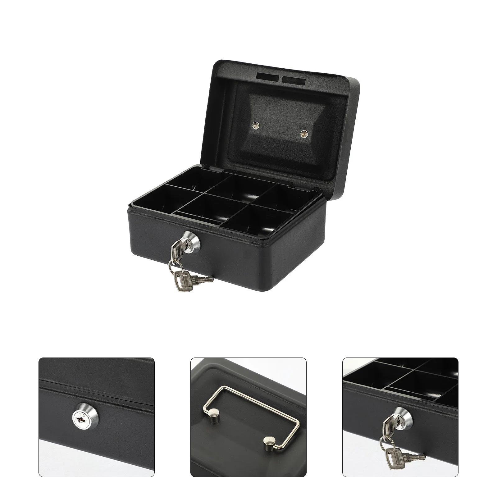 1 Set Paper File Container Metal Crafts Cash Box Handheld Cash Box Locked Iron Box for Sundries Money Storage
1 Set Paper File Container Metal Crafts Cash Box Handheld Cash Box Locked Iron Box for Sundries Money Storage