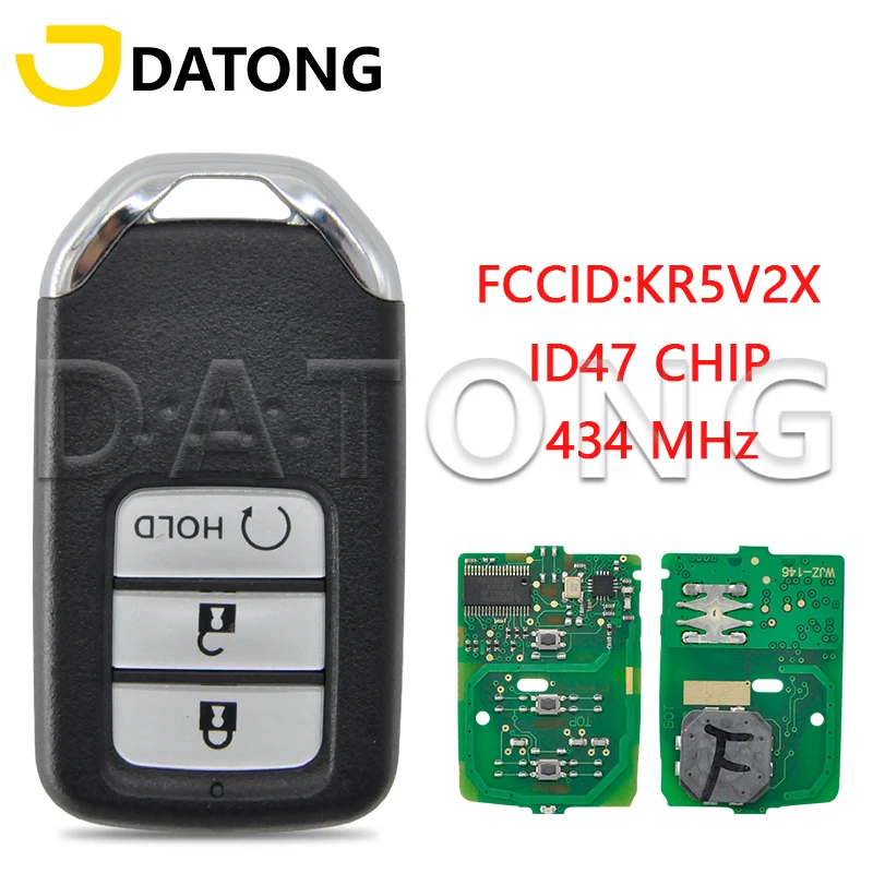 Datong World KR5V2X 433 МГц ID47Chip Promixity Автомобильный ключ дистанционного управления для Honda Fit City Greiz Jazz XRV Venzel HRV CRV
Datong World KR5V2X 433 МГц ID47Chip Promixity Автомобильный ключ дистанционного управления для Honda Fit City Greiz Jazz XRV Venzel HRV CRV