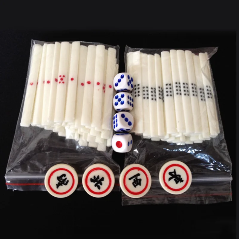 Foreign Trade New Japanese Mahjong Mahjong Imitation Bone Chips Bar for A Set of 88 Wind Zhuang Dice
Foreign Trade New Japanese Mahjong Mahjong Imitation Bone Chips Bar for A Set of 88 Wind Zhuang Dice