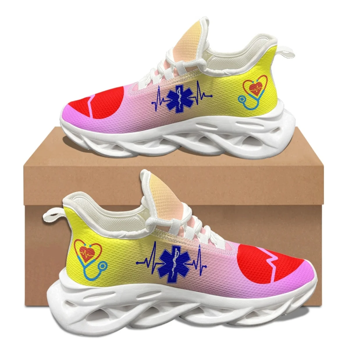 EMT EMS параметры ЭКГ стетоскоп узор износостойкая Легкая сетчатая обувь брендовый дизайн дышащие кроссовки для тенниса мужские 
EMT EMS параметры ЭКГ стетоскоп узор износостойкая Легкая сетчатая обувь брендовый дизайн дышащие кроссовки для тенниса мужские