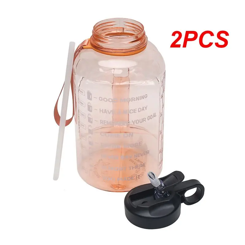 2PCS Sport Water Bottle 2.2L With Straw Plastic Large Capacity GYM Fitness Tourism BPA FREE Sports Bottles
2PCS Sport Water Bottle 2.2L With Straw Plastic Large Capacity GYM Fitness Tourism BPA FREE Sports Bottles