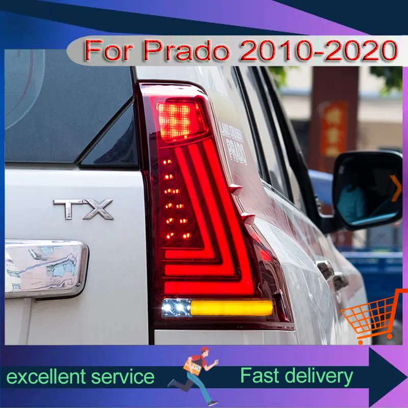 Car For Toyota 2010-2021 Prado LC150 Taillight Upgrade DRL Rear Light Tail Lamp LED Dynamic Turn Signal Brake Auto Accessories
Car For Toyota 2010-2021 Prado LC150 Taillight Upgrade DRL Rear Light Tail Lamp LED Dynamic Turn Signal Brake Auto Accessories